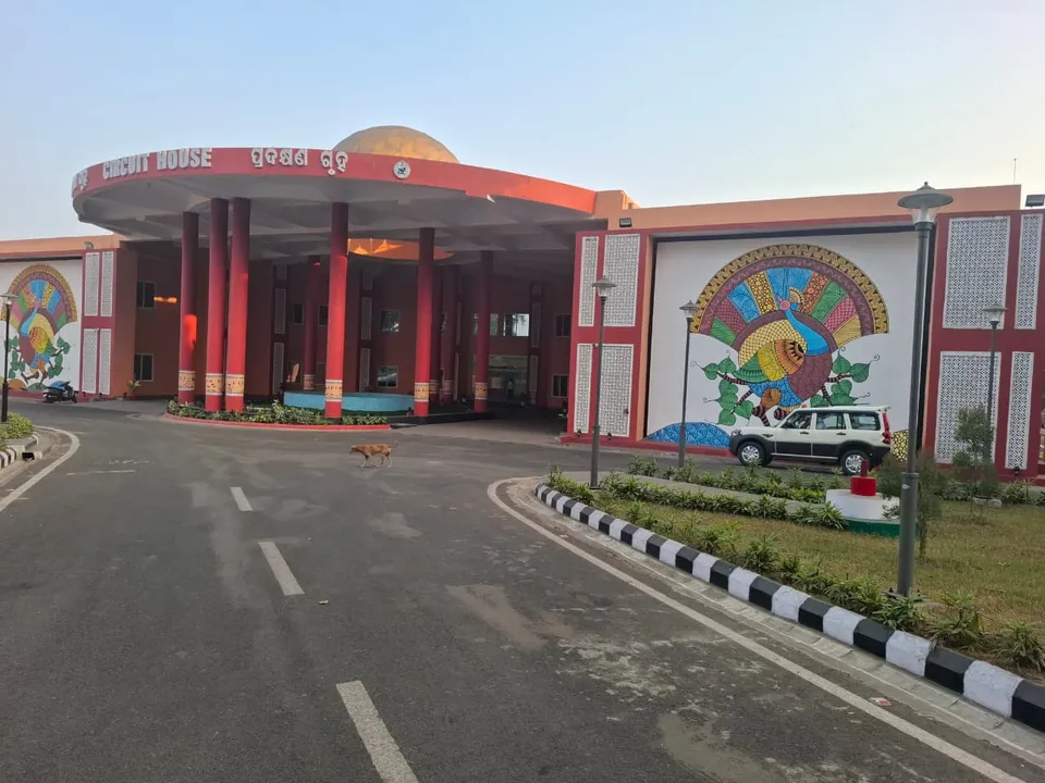  circuit house locked Photograph: (sambad.in) 