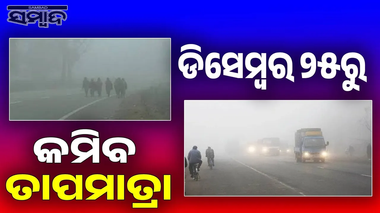  Winter will worsen from Christmas: Meteorological Department forecast Photograph: (sambad.in) 