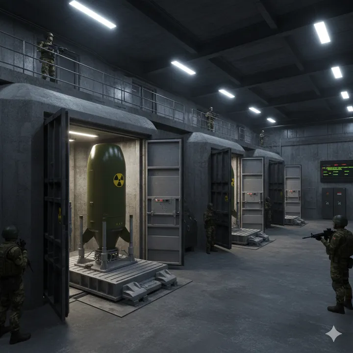  atomic weapon Photograph: (AI Generated) 