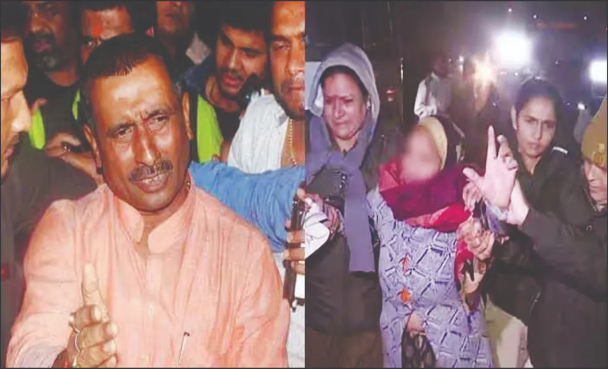  Unnao rape victim's: ଉନ୍ନାଓ ପୀଡ଼ିତାଙ୍କ ମା’ଙ୍କୁ ସୁରକ୍ଷାକର୍ମୀଙ୍କ ଟଣାଓଟରା: ଆନ୍ଦୋଳନସ୍ଥଳରୁ ଘୋଷାଡ଼ି ନେଲେ