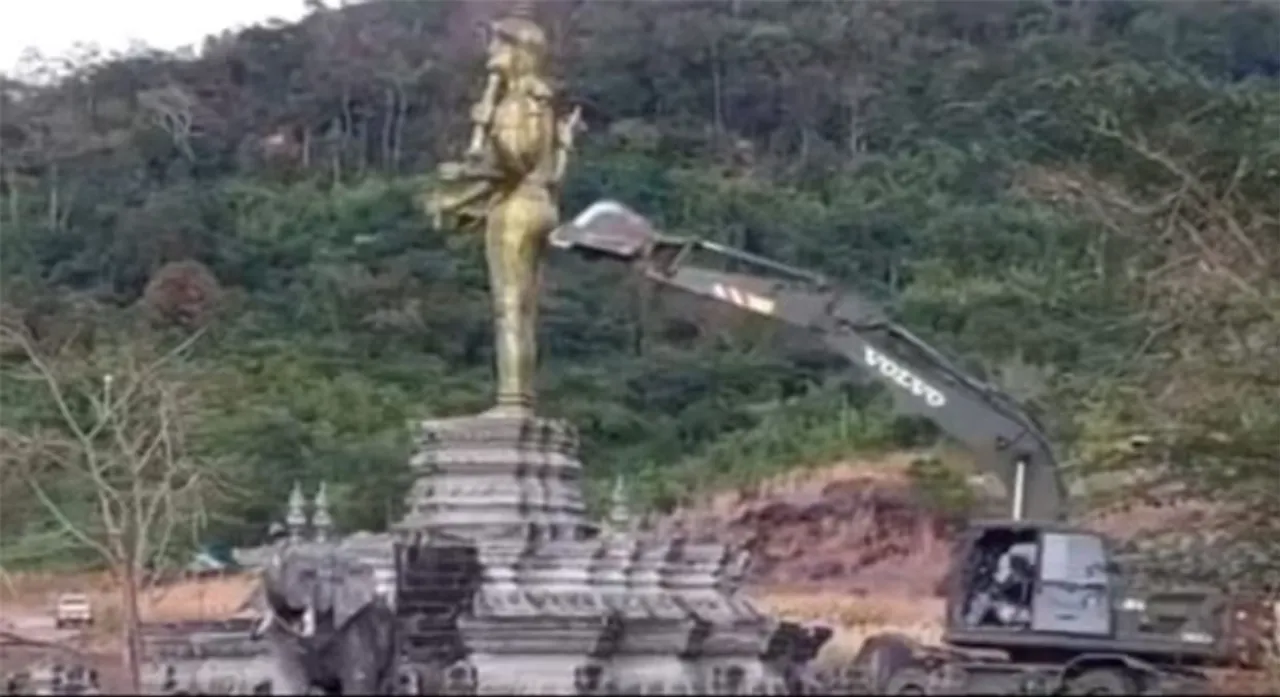  Thailand-Cambodia border: ଥାଇଲାଣ୍ଡ-କାମ୍ବୋଡିଆ ସୀମାରେ ବିଷ୍ଣୁଙ୍କ ପ୍ରତିମୂର୍ତ୍ତି ଭାଙ୍ଗିବା ଘଟଣାରେ ଭାରତର ତୀବ୍ର ପ୍ରତିକ୍ରିୟା