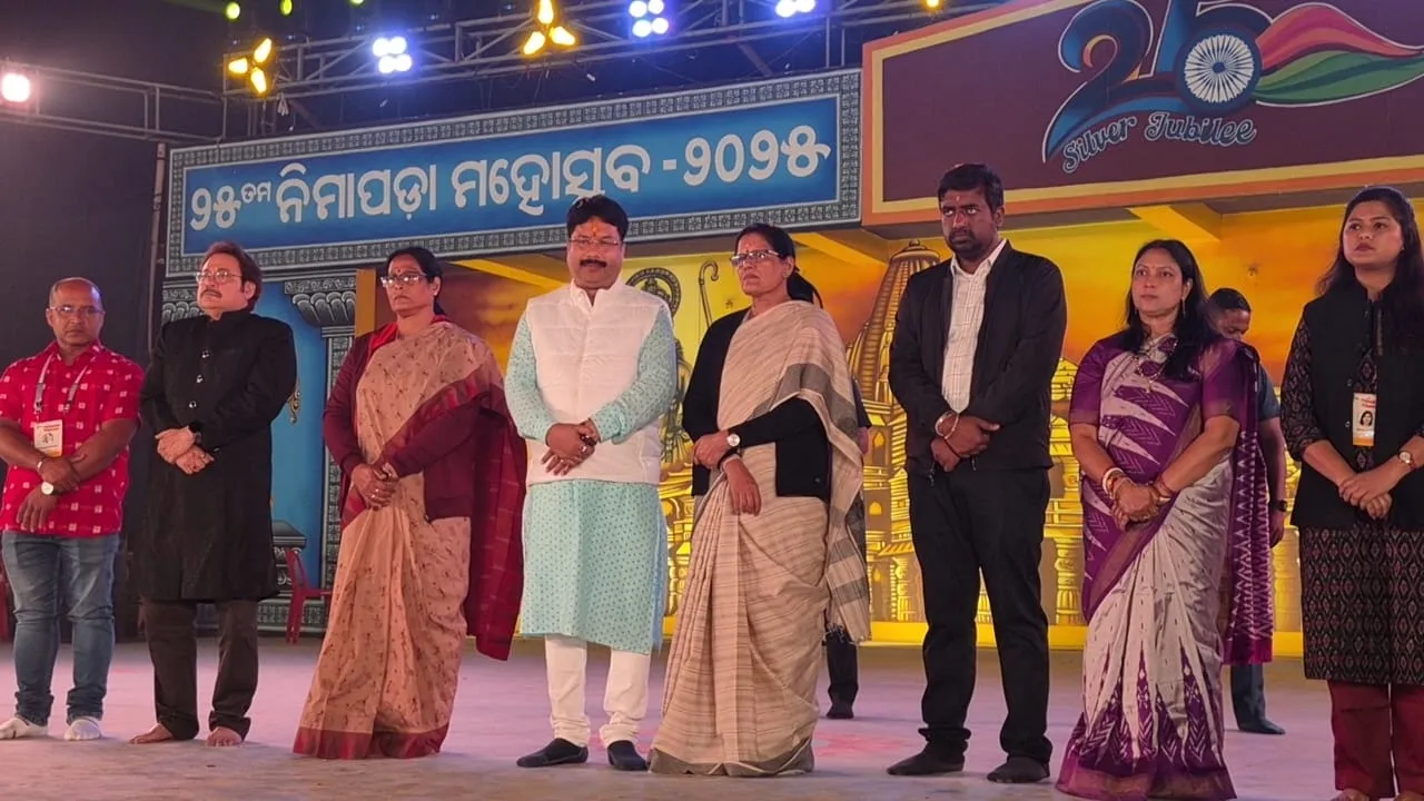  2nd day of nimapara mahotsav Photograph: (sambad.in) 