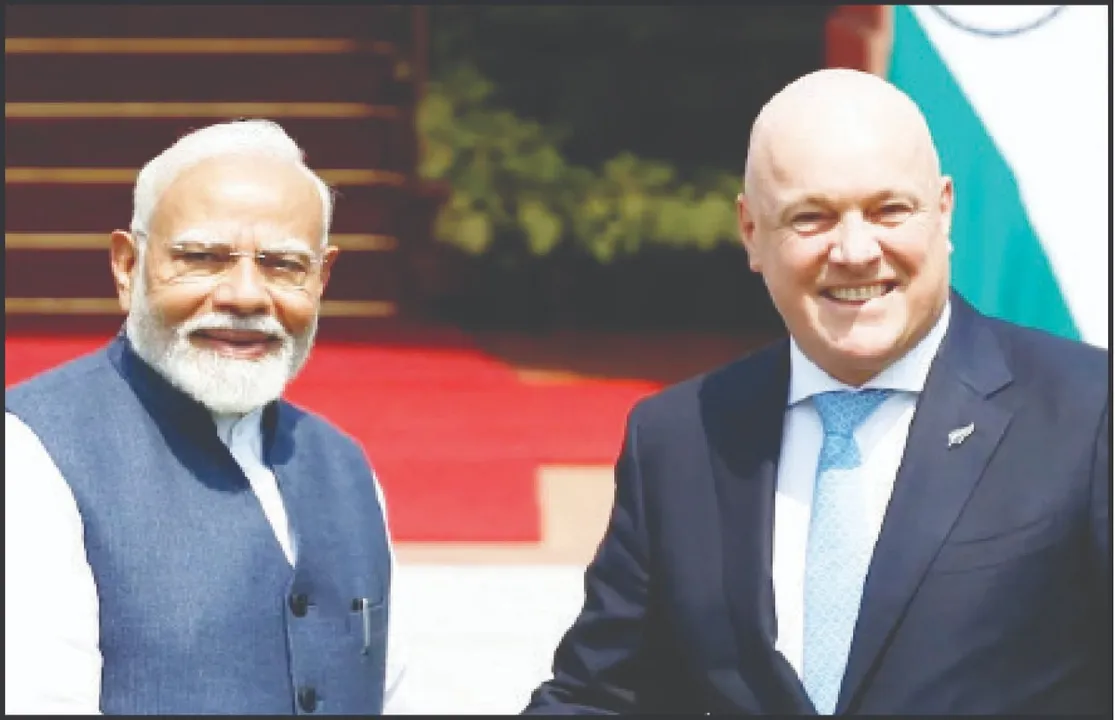  New Zealand Prime Minister: ଏଫ୍‌ଟିଏକୁ ନ୍ୟୁଜିଲାଣ୍ଡ୍‌ ପ୍ରଧାନମନ୍ତ୍ରୀଙ୍କ ଦୃଢ଼ ସମର୍ଥନ: ଅଧିକ ନିଯୁକ୍ତି ଓ ରୋଜଗାର