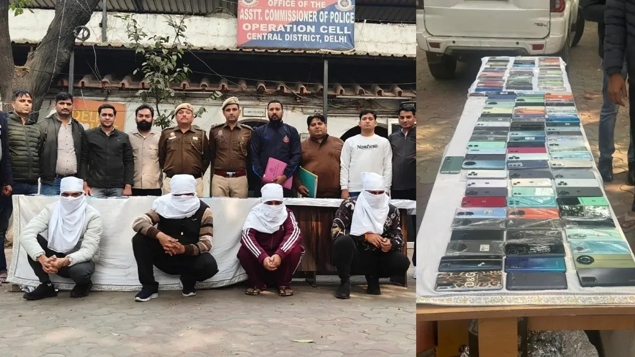  Gang busted Photograph: (Photo: social media) 