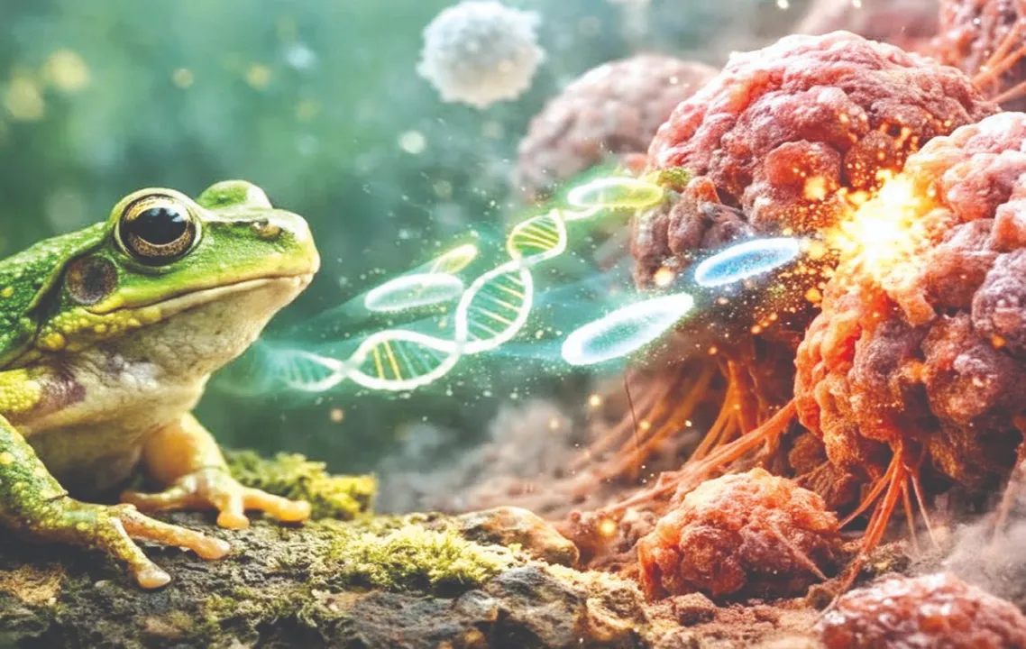  Cancer treatment from frog: ବେଙ୍ଗ, ଝିଟିପିଟି ଅନ୍ତଃନଳୀରୁ କର୍କଟ ଚିକିତ୍ସା