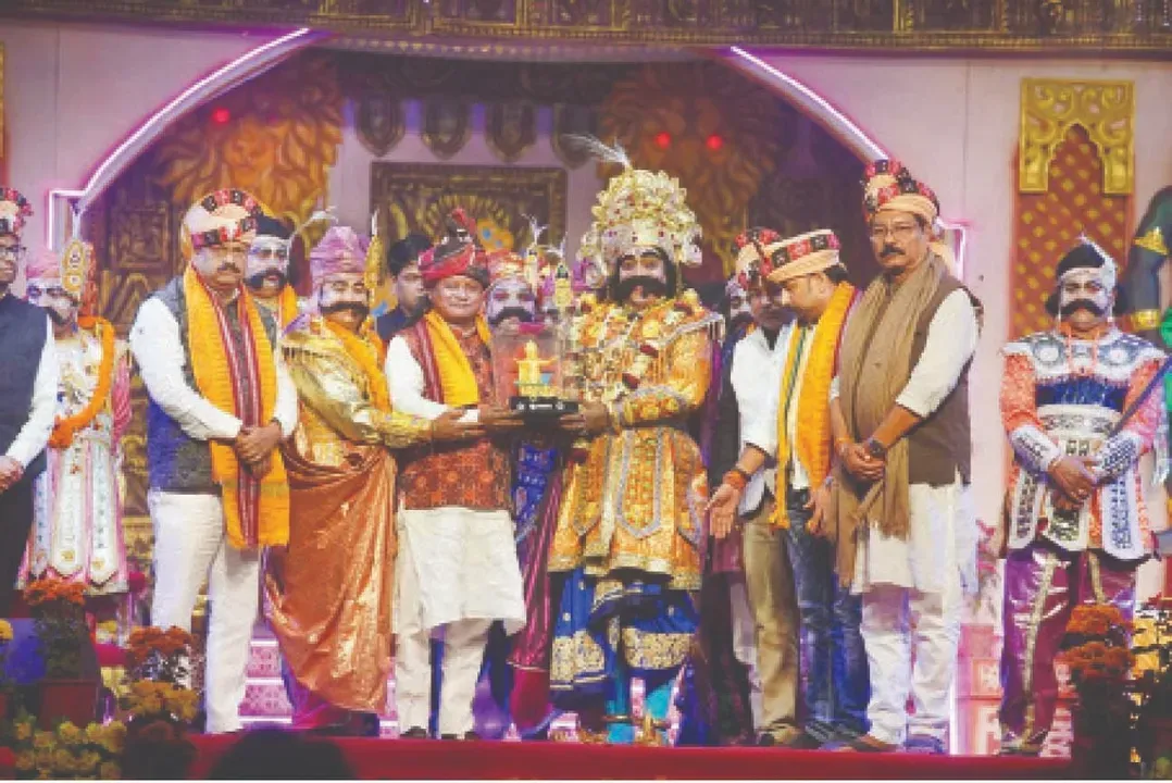  today is tenth day of Baragarh Dhanu Yatra Photograph: (sambad.in) 