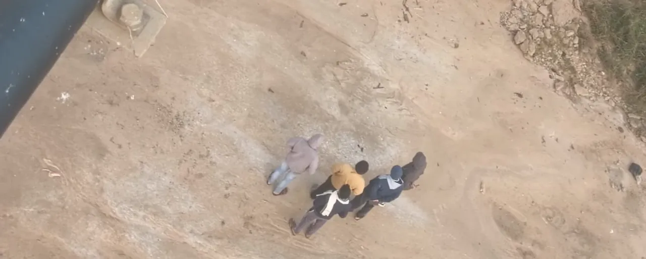  dead body of shop keeper rescued at deogaon Photograph: (sambad.in) 