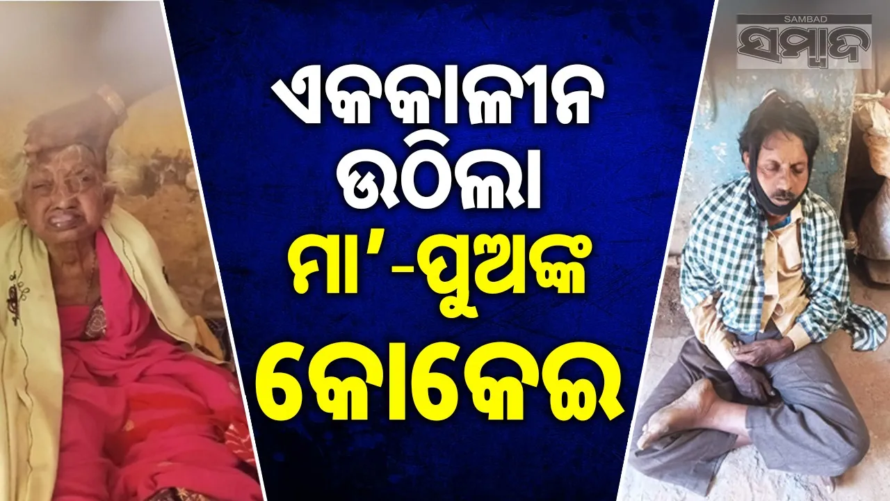  Mother and sons dies in Jeypore of Koraput. Photograph: (sambad.in) 