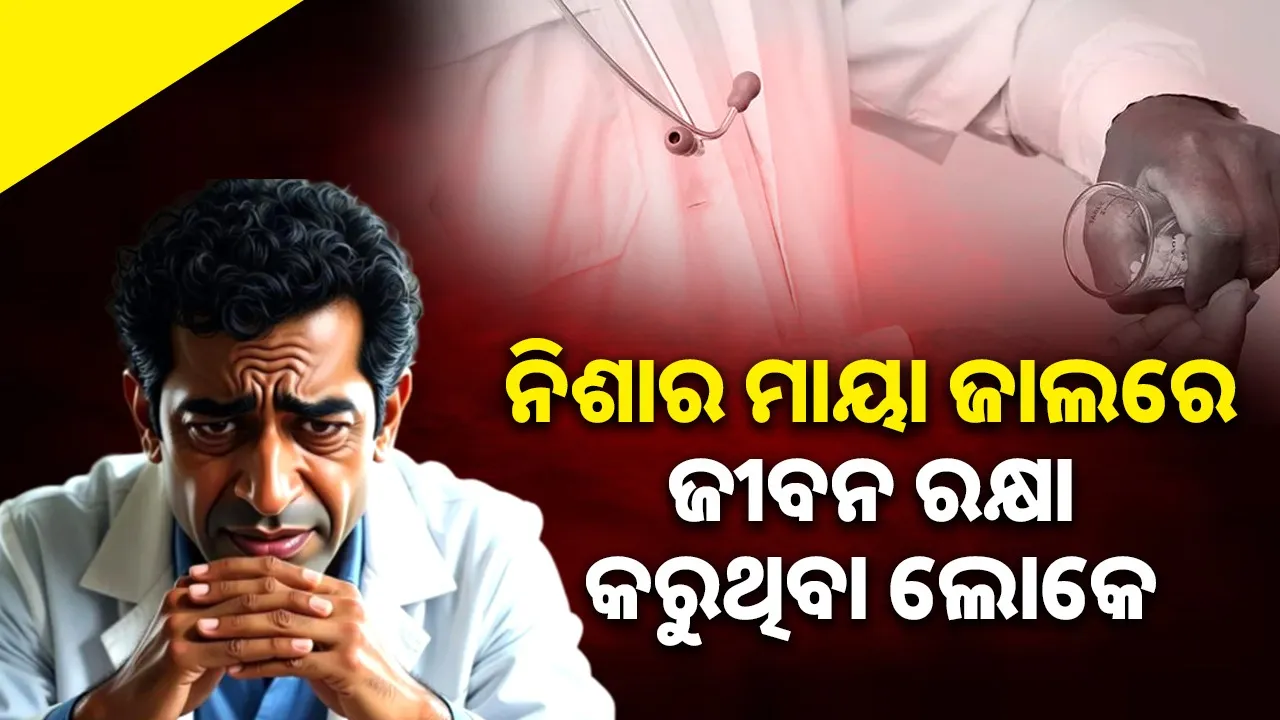  Drugs Addiction  increased among doctors Photograph: (sambad.in) 