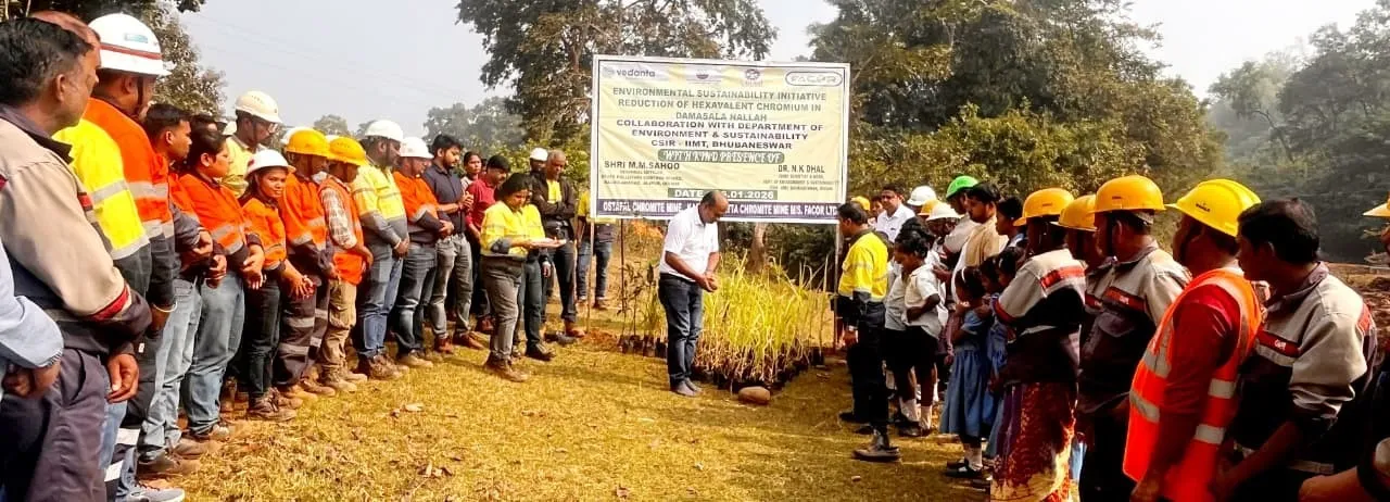  Pollution: ଡମଶାଳ ନାଳ କୂଳରେ ଧନ୍ବନ୍ତରୀ ଘାସ ରୋପଣ, ଦେଶରେ ପ୍ରଥମ!