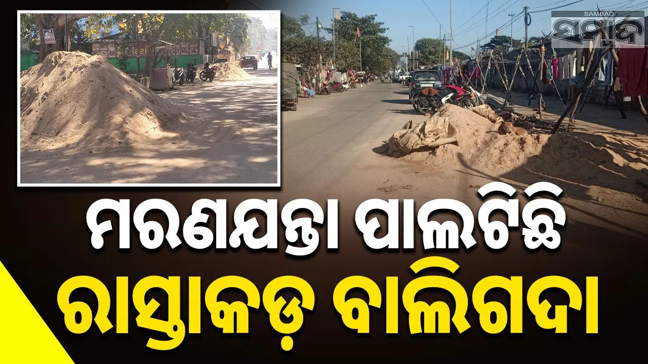  Common Causes of Road Accidents Photograph: (@sambad.in) 