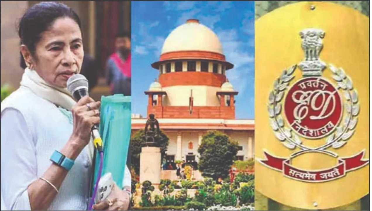  ED vs Mamata controversy: ଇଡି ବନାମ ମମତା ବିବାଦ ତେଜିଲା: ଏବେ ସୁପ୍ରିମ୍‌କୋର୍ଟରେ ଲଢ଼େଇ, ପ୍ରମାଣ ଚୋରି ଅଭିଯୋଗରେ ମାମଲା ଦାୟର କଲା ଇଡି