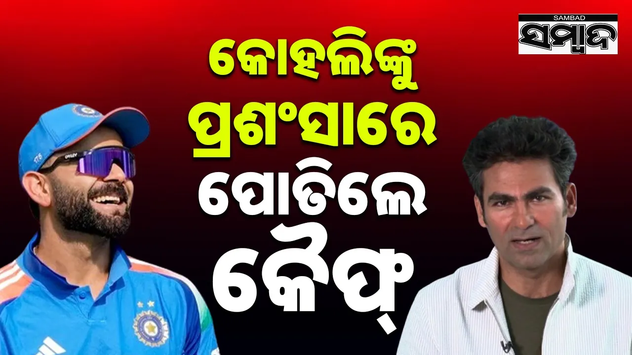  Mohammad Kaif Praises Virat Kohli Photograph: (sambad.in) 