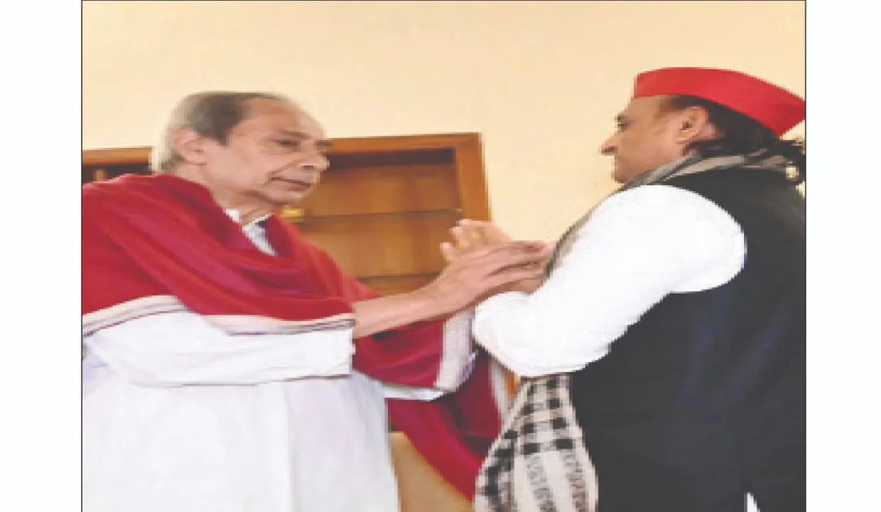  Akhilesh meets Naveen: ନବୀନଙ୍କୁ ଭେଟିଲେ ଅଖିଳେଶ