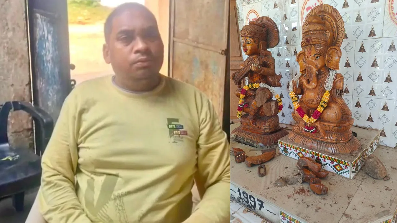  Teacher: ମୂର୍ତ୍ତି ଭଙ୍ଗା ଘଟଣାରେ ମଦ୍ୟପ ଶିକ୍ଷକଙ୍କୁ ଥାନାରେ ଅଟକ ରଖିଲା ପୁଲିସ