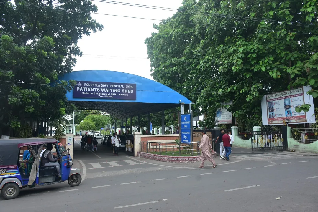  no development in health service & medical education at rourkela Photograph: (SAMBAD.IN) 