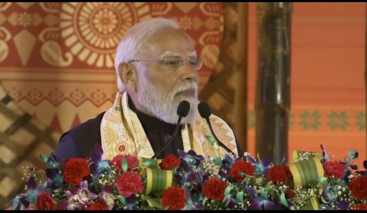  Narendra Modi: ପ୍ରତିଭାବାନ ବୋଡ଼ୋ ଯୁବକଯୁବତୀ ଆଜି ଆସାମର ସାଂସ୍କୃତିକ ଦୂତ ହେଉଛନ୍ତି: ପ୍ରଧାନମନ୍ତ୍ରୀ