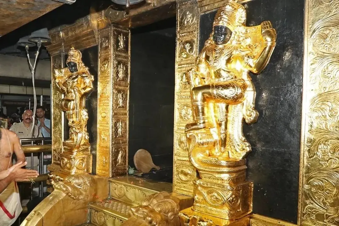  Sabarimala Temple Loot Case Photograph: (Photo: social media) 