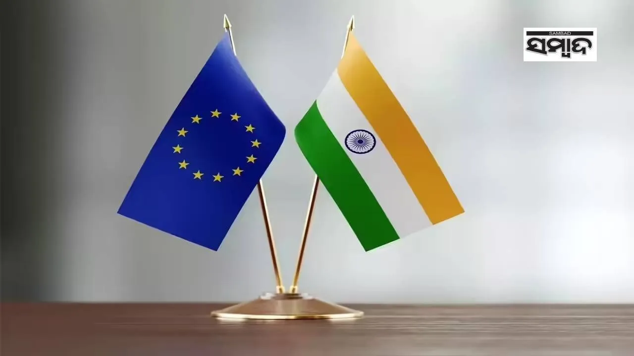  INDIA-EU Photograph: (Sambad.in) 