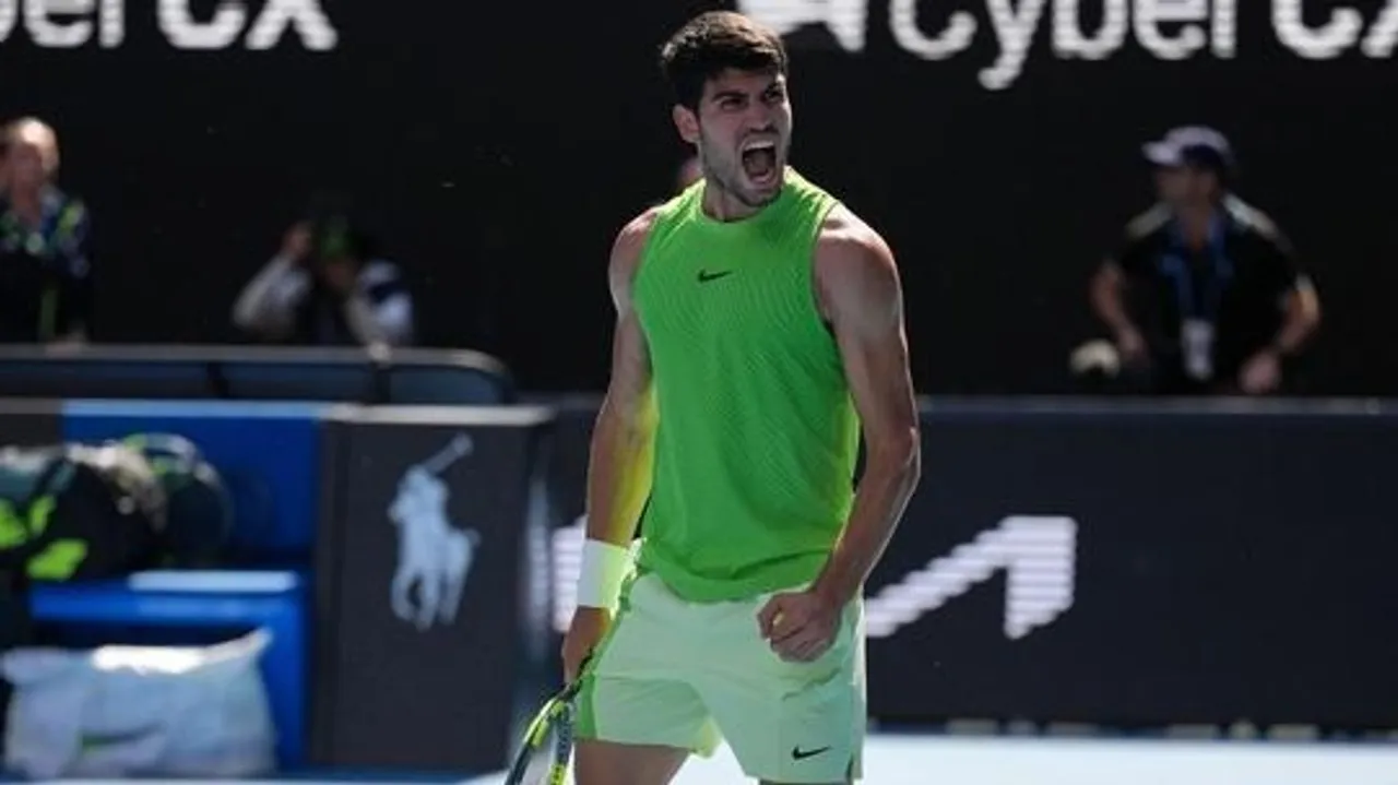  Australian Open:ଅଷ୍ଟ୍ରେଲିଆନ୍‌ ଓପନ୍‌: କ୍ବାର୍ଟରରେ ଆଲ୍‌କାରାଜ୍‌, ସାବାଲେଙ୍କା