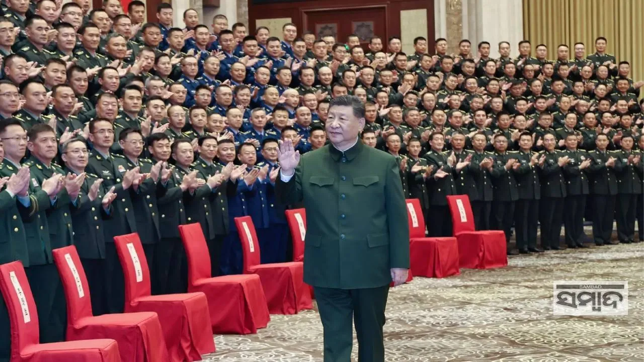  xi jinping Photograph: (sambad.in) 