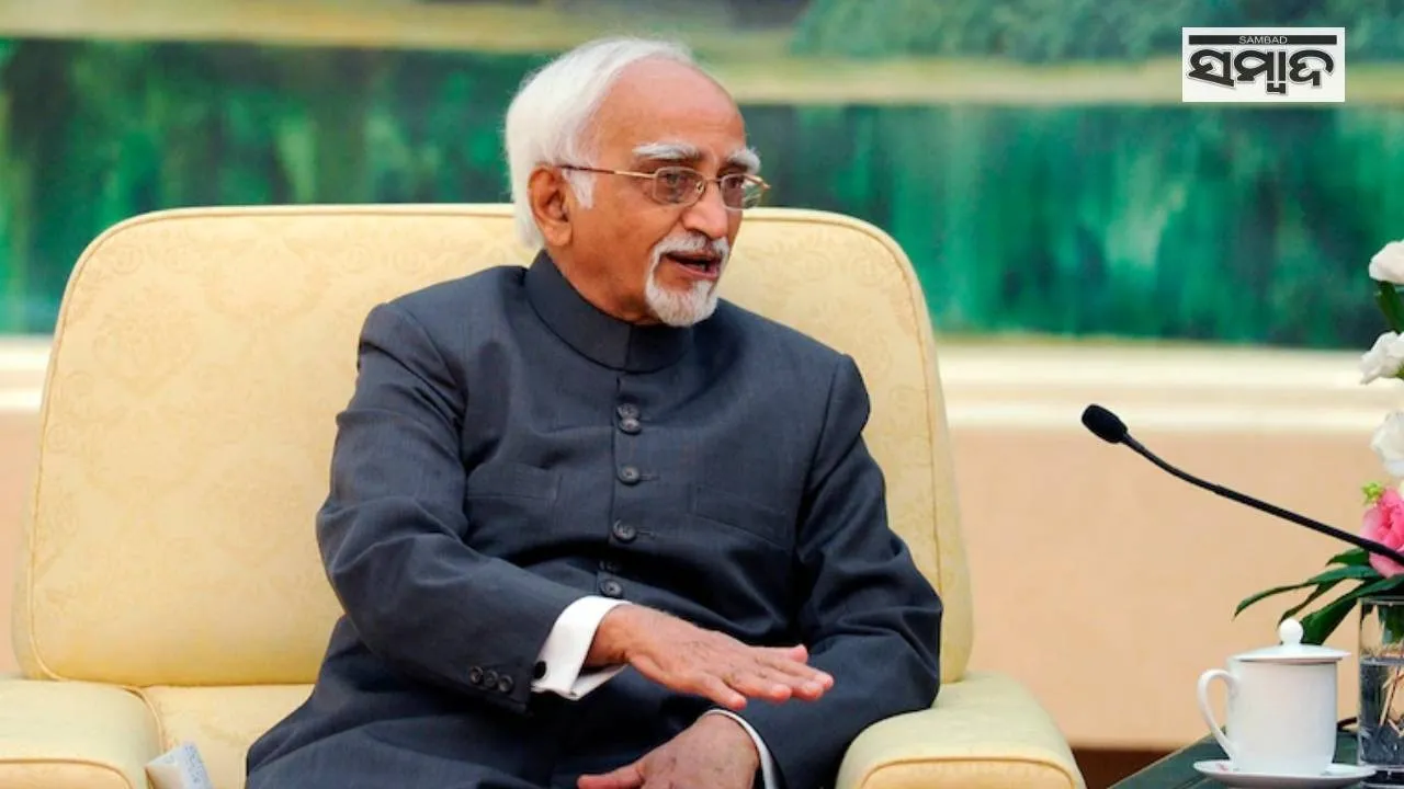  Hamid Ansari Photograph: (sambad.in) 