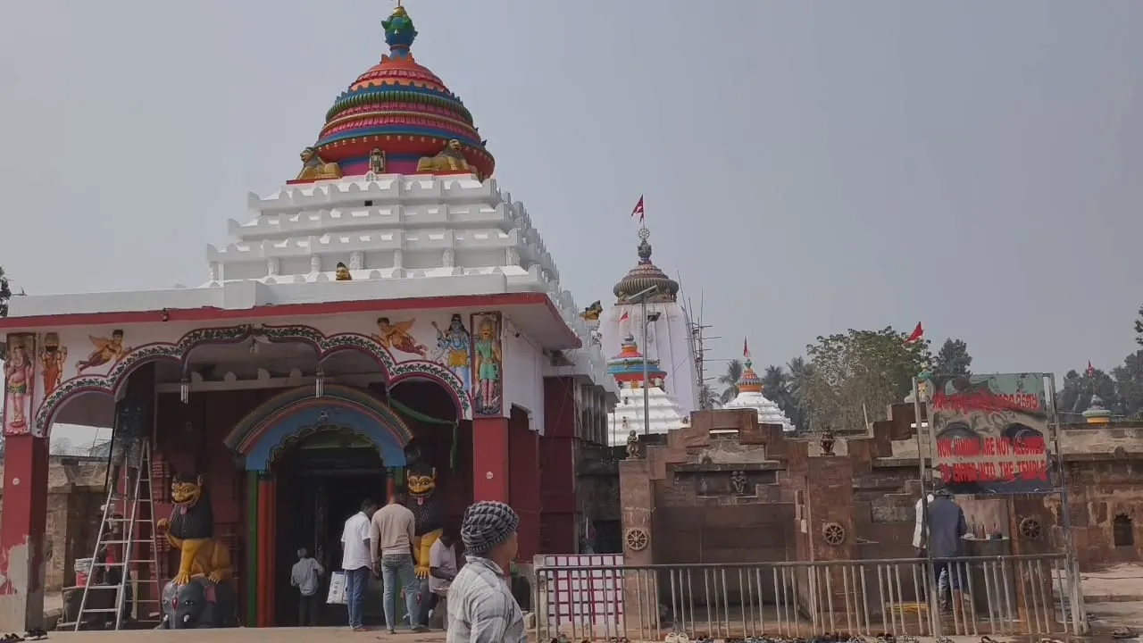  President Draupadi Murmu to visit maa biraja temple jajpur Photograph: (sambad.in) 