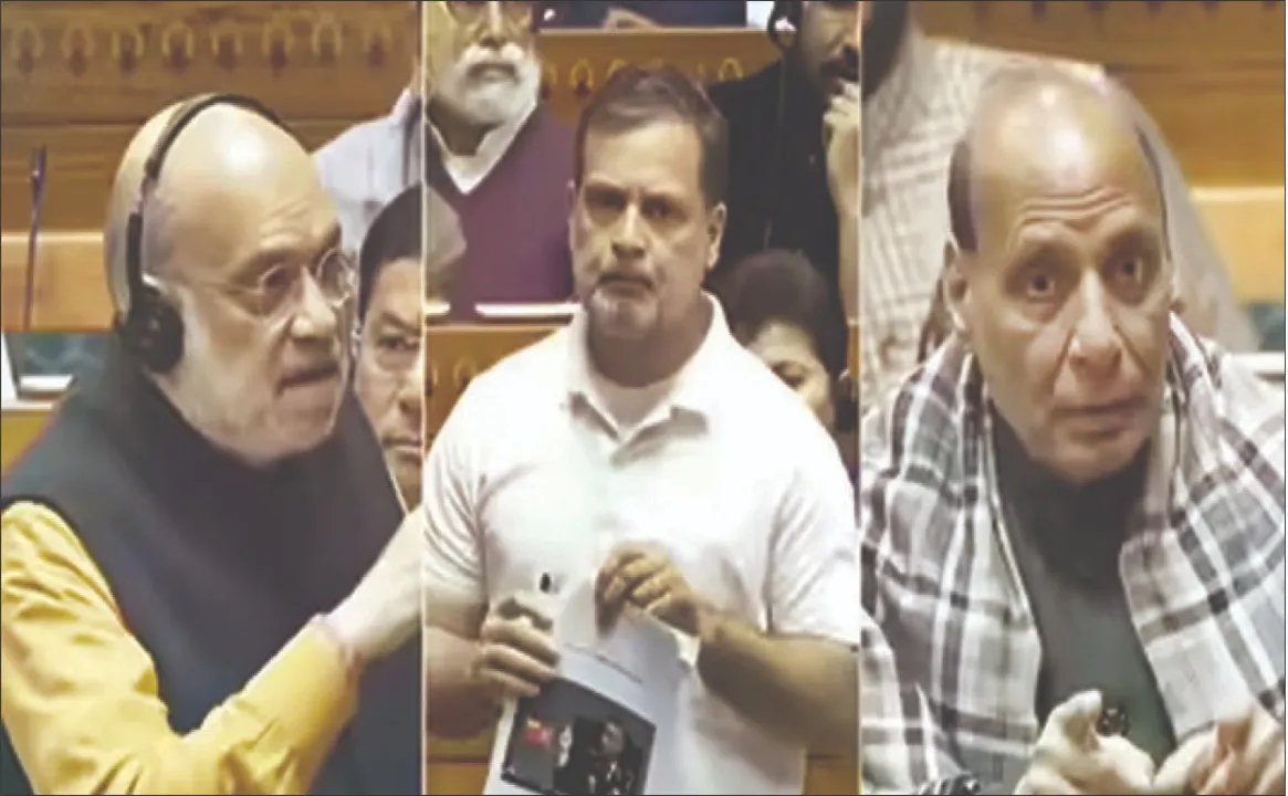  Rahul vs Rajnath in Lok Sabha: ଲୋକସଭାରେ ରାହୁଲ ବନାମ ରାଜନାଥ: ପୂର୍ବତନ ସେନାମୁଖ୍ୟ ନରବଣେଙ୍କ ଆତ୍ମଜୀବନୀକୁ ନେଇ ସଂସଦରେ ତମ୍ବିତୋଫାନ