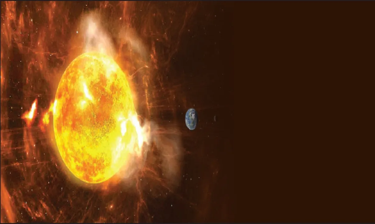  Solar storm: ଭୟଙ୍କର  ସୌର ଝଡ଼ ପାଇଁ ଇସ୍ରୋର ସତର୍କ ସୂଚନା: ବିଚ୍ଛିନ୍ନ ହୋଇପାରେ ଯୋଗାଯୋଗ ବ୍ୟବସ୍ଥା