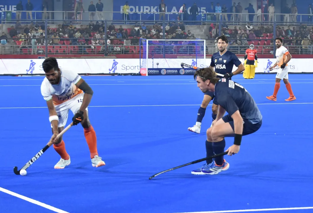  Hockey: ଆର୍ଜେଣ୍ଟିନା ଠାରୁ ୧-୮ ଗୋଲ୍‌ରେ ହାରିଲା ଭାରତ