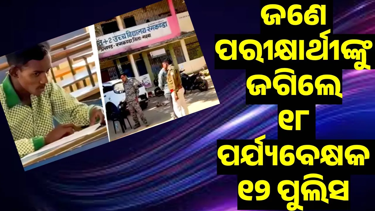  Jharkhand board exam candidate Photograph: (@sambad.in) 