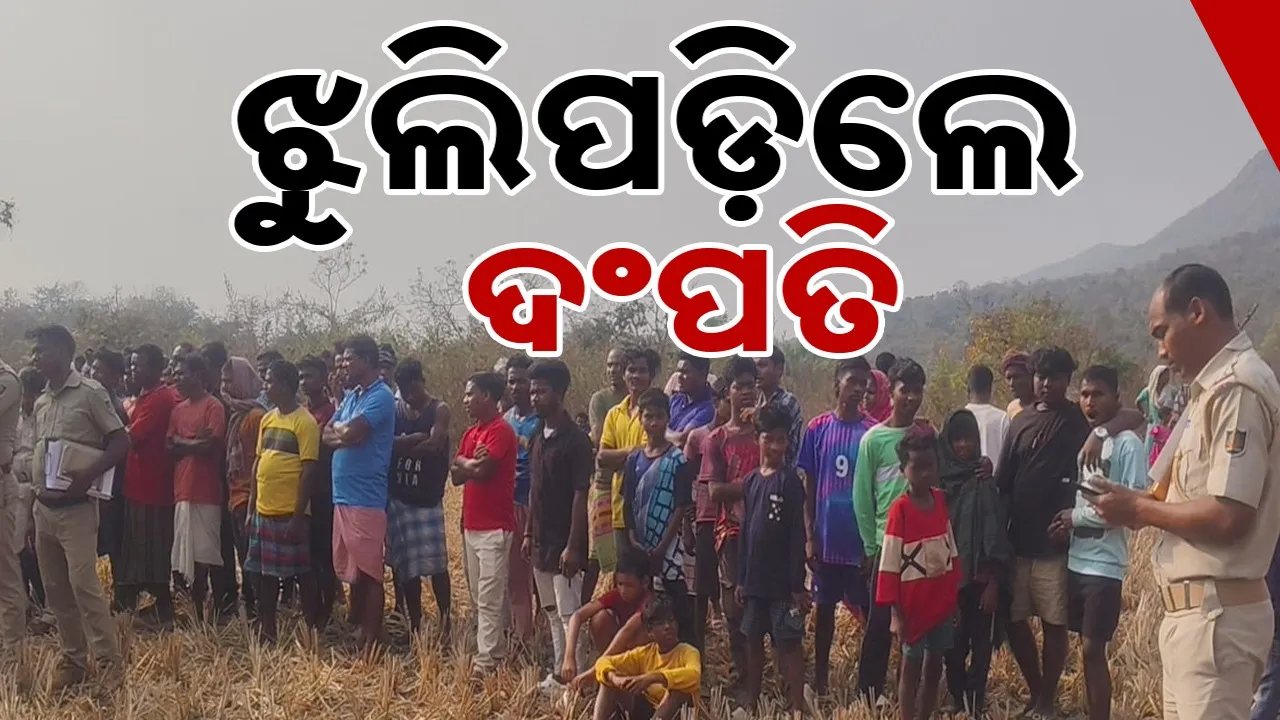  Dead: ଦଂପତିଙ୍କ ଝୁଲନ୍ତା ମୃତଦେହ ଗଛରୁ ଉଦ୍ଧାର: ସନ୍ଦେହ ଘେରରେ ମୃତ୍ୟୁର କାରଣ