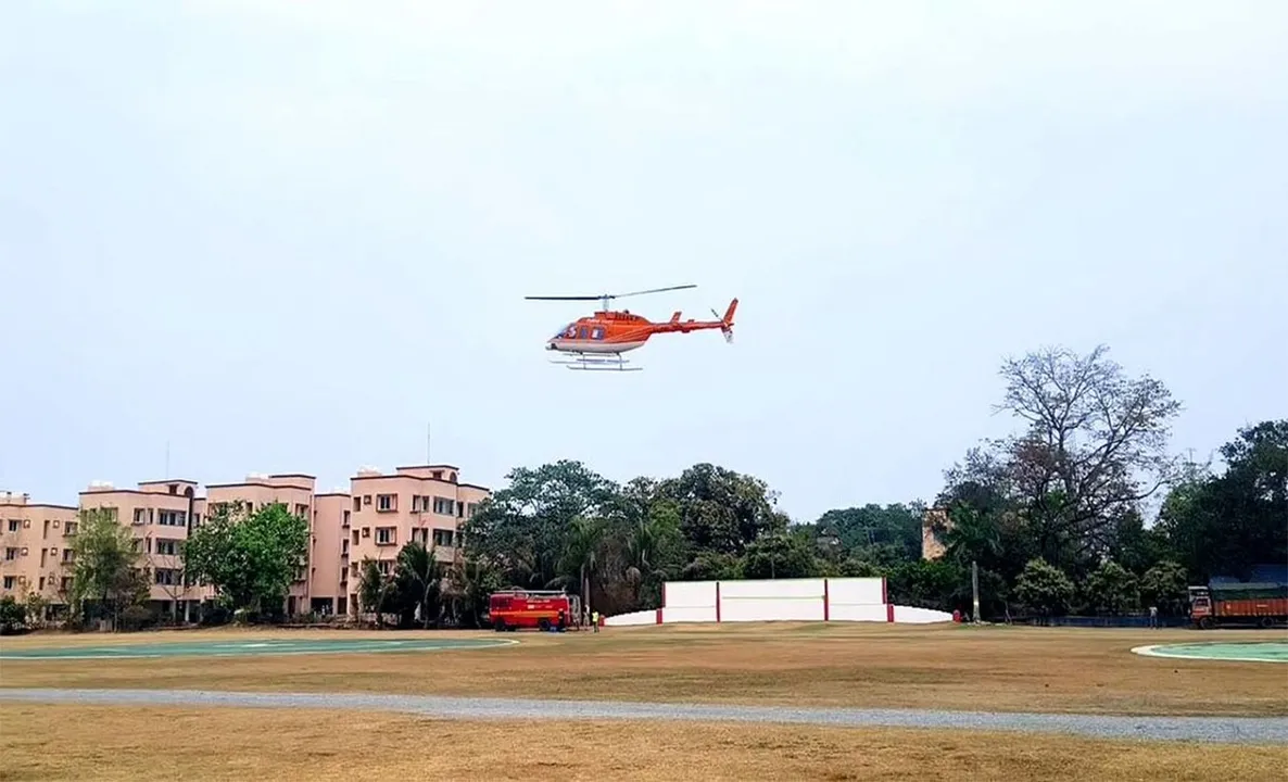  heli taxi service: ଖୁବ୍‌ଶୀଘ୍ର ଭୁବନେଶ୍ବର-ବାରିପଦା ହେଲି ଟ୍ୟାକ୍ସି ସେବା: ପରୀକ୍ଷାମୂଳକ ଅବତରଣ ସଫଳ