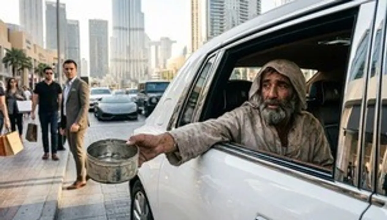  Dubai Police Arrested Photograph: (SAMBAD.IN) 