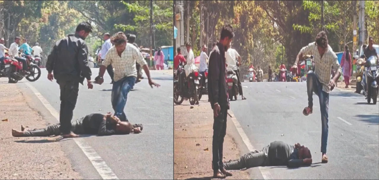  Police in the state are unsafe: ରାଜ୍ୟରେ ପୁଲିସ ବି ଅସୁରକ୍ଷିତ: ବିଚ୍‌ ରାସ୍ତାରେ ଛେଚିଲେ, ଛୁରିମାରିଲେ, ଲୋକେ ସାଜିଲେ ଦେଖଣାହାରୀ