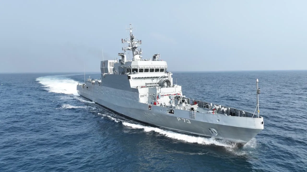  rsp iron  in  INS Anjadip Photograph: (sambad.in) 