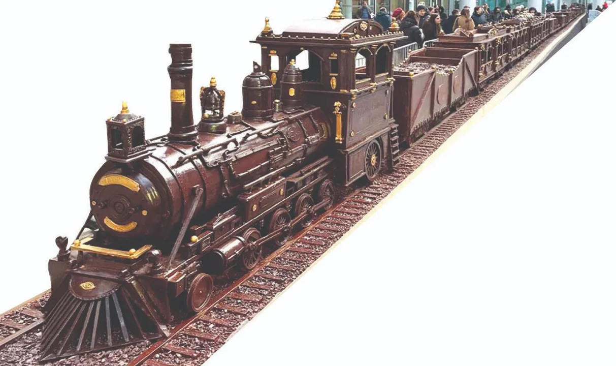  Chocolate train: ଦୀର୍ଘତମ ଚକୋଲେଟ୍‌ ଟ୍ରେନ୍