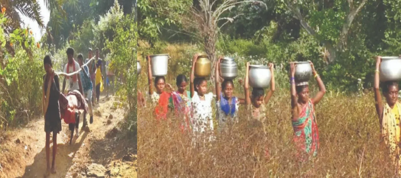  ‌ମୌଳିକ ସୁବିଧା ଅପେକ୍ଷାରେ ‘ବିଲାମାଲ’; ପିଡିଏସ୍‌ ପାଇଁ ୫ କିମି ପାହାଡ଼ଚଢ଼ା