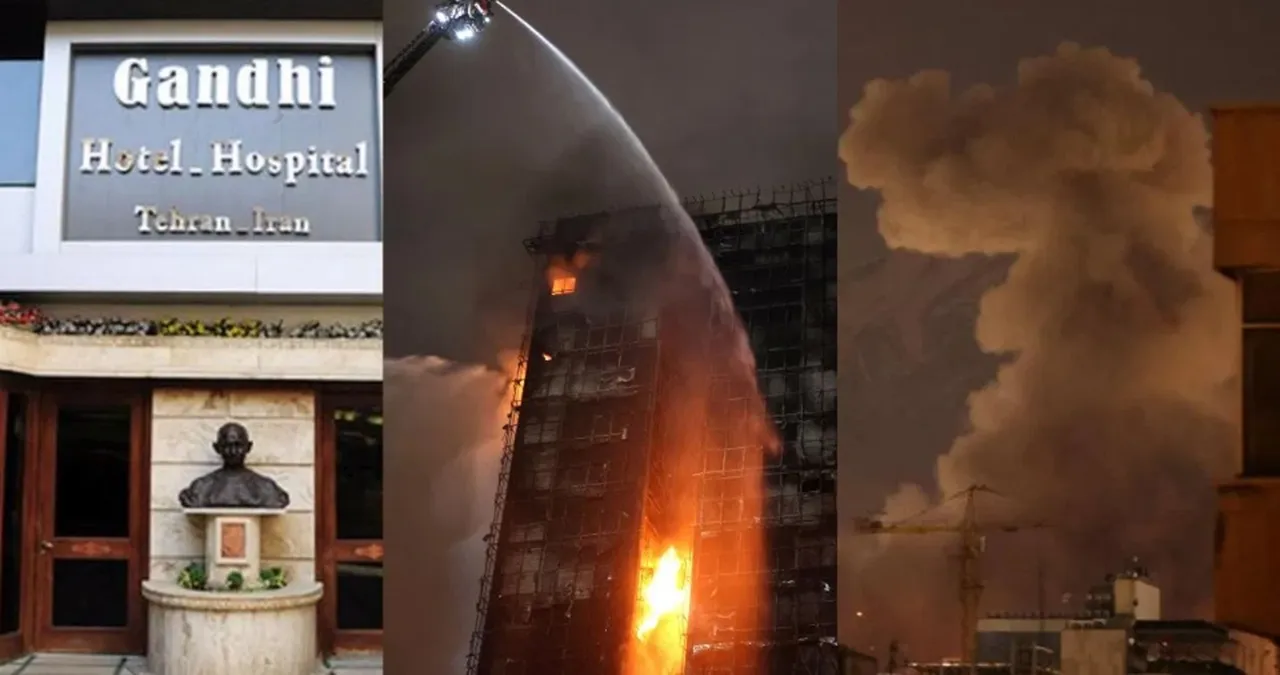  Israel targets Iran's Gandhi Hospital 