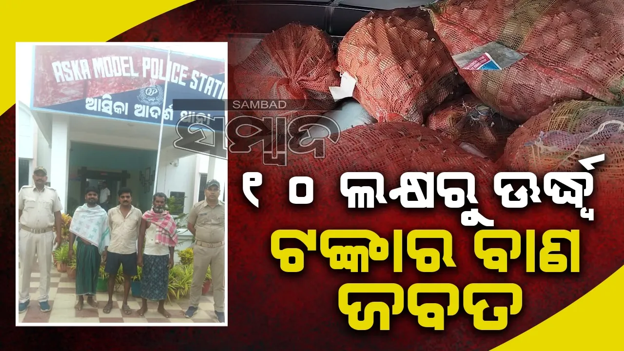  ବେଆଇନ ବାରୁଦ ଗଦାରେ ପୁଲିସର ଚଢ଼ାଉ; ତିନି ଗିରଫ, ଛଅ ଫେରାର