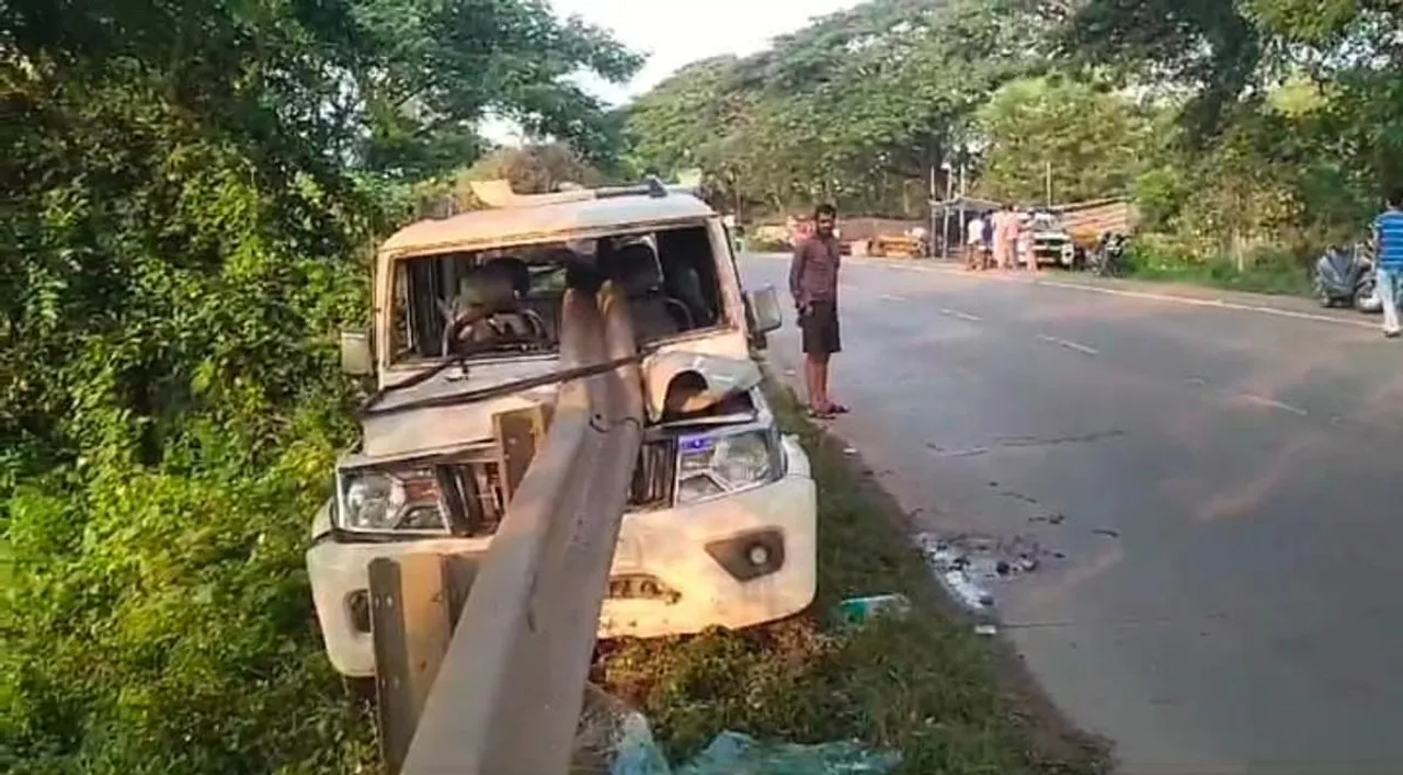  ବୋଲେରୋ ଦୁର୍ଘଟଣାଗ୍ରସ୍ତ: ୪ ଗୁରୁତର