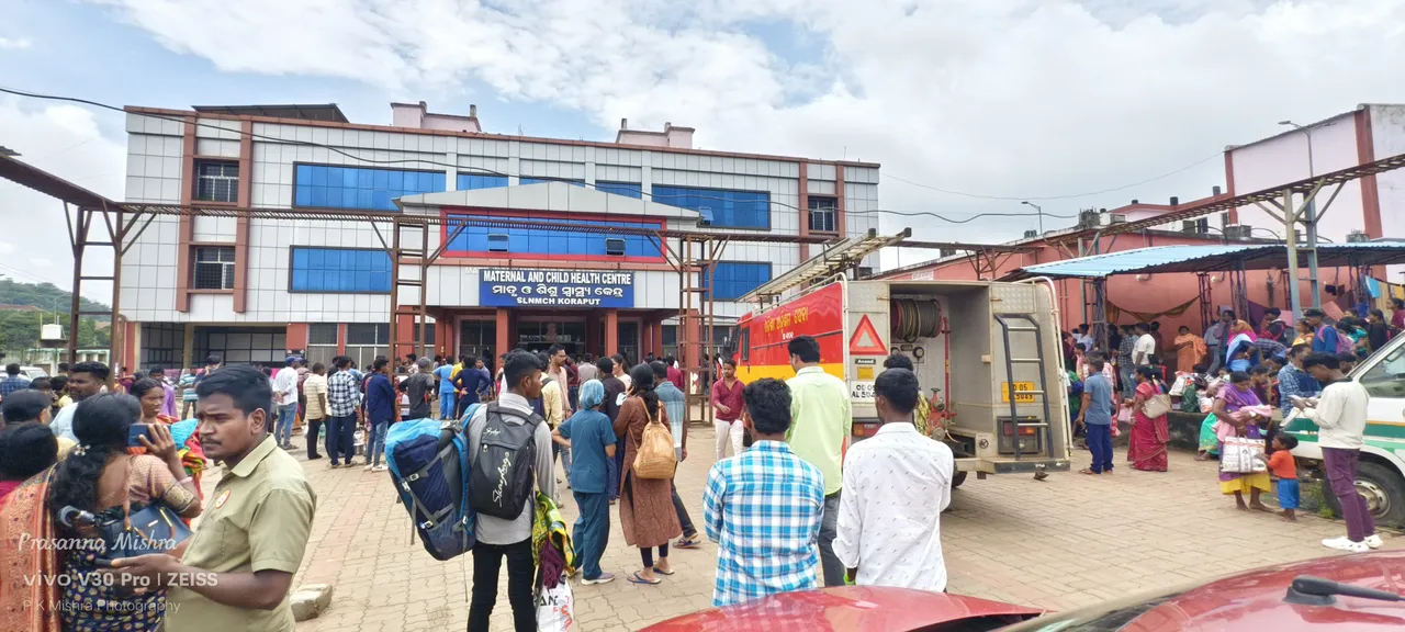  ସହିଦ୍ ଲକ୍ଷ୍ମଣ ନାୟକ ମେଡିକାଲ କଲେଜରେ ଅଗ୍ନିକାଣ୍ଡ, ମାତୃ ଓ ଶିଶୁ ବିଭାଗ ଏସଏନ ସିୟୁରେ ନିଆଁ:
