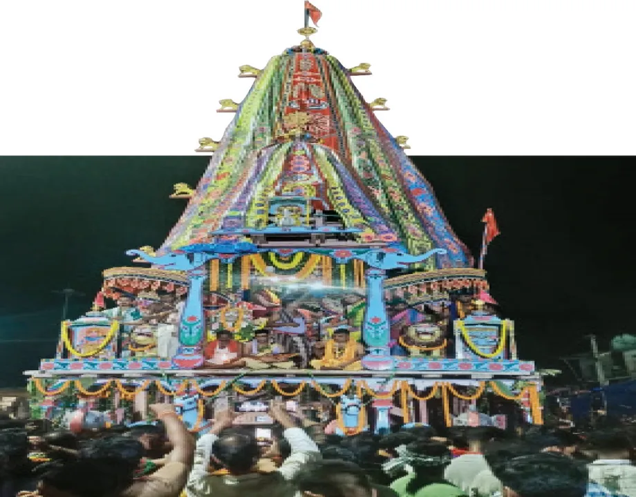  ମା’ ବିରଜାଙ୍କ ସିଂହଧ୍ୱଜ ରଥ