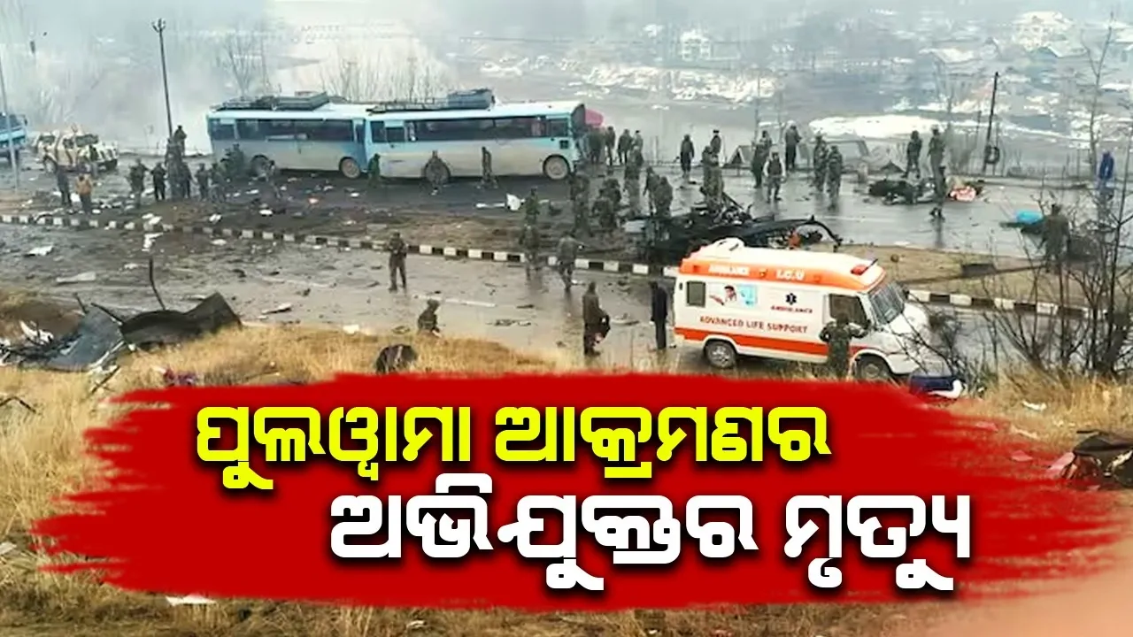  ହୃତଘାତରେ ପୁଲୱାମା ଆକ୍ରମଣରେ ସାମିଲ ଥିବା ଅଭିଯୁକ୍ତର ମୃତ୍ୟୁ