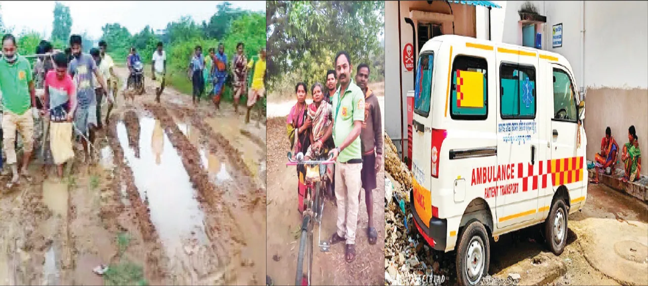  ବଢ଼ୁଛି ଦାବି, ମିଳୁନି ଆମ୍ବୁଲାନ୍ସ: ରୋଗୀଙ୍କ ପାଇଁ ଖଟିଆ ଭରସା
