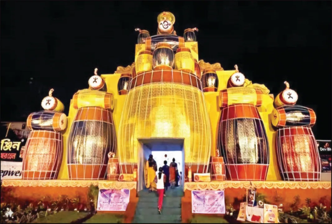  ଭିଏସ୍‌ଏସ୍‌ନଗର ଦୁର୍ଗାପୂଜା ସମିତି: ଅଷ୍ଟମୀରେ ଖେଚୁଡ଼ି ଡାଲମା ଦଶମୀରେ ଦହିପଖାଳ