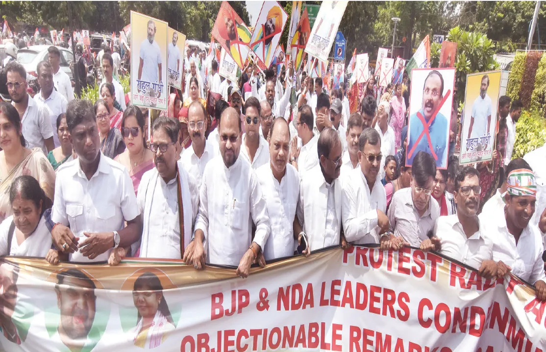  ରାଜ୍ୟ କଂଗ୍ରେସର ବିକ୍ଷୋଭ, ଥାନାରେ ଏତଲା