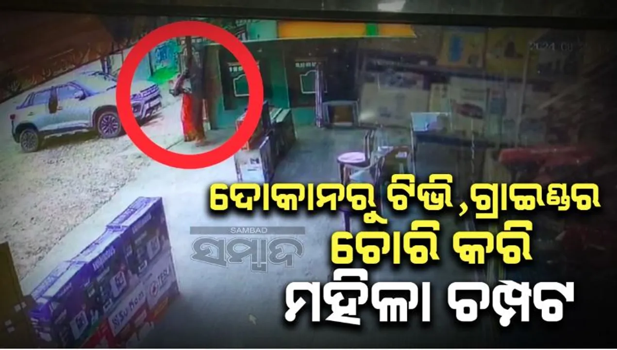  ଦିନ ଦ୍ବିପହରରେ ଟିଭି, ଗ୍ରାଇଣ୍ଡର ଲୁଟିନେଲେ ମହିଳା