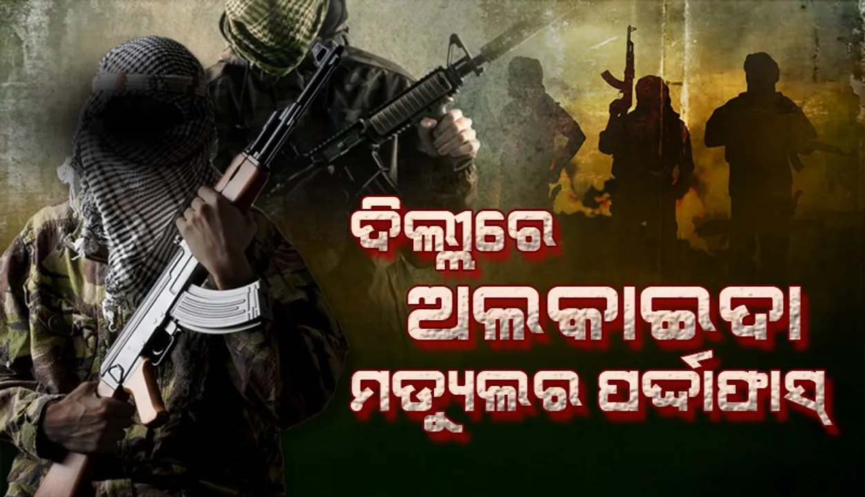  ଦିଲ୍ଲୀରେ ଅଲକାଇଦା ମଡ୍ୟୁଲର ପର୍ଦ୍ଦାଫାସ୍,  ଡାକ୍ତର ସମେତ ୧୧ ଗିରଫ