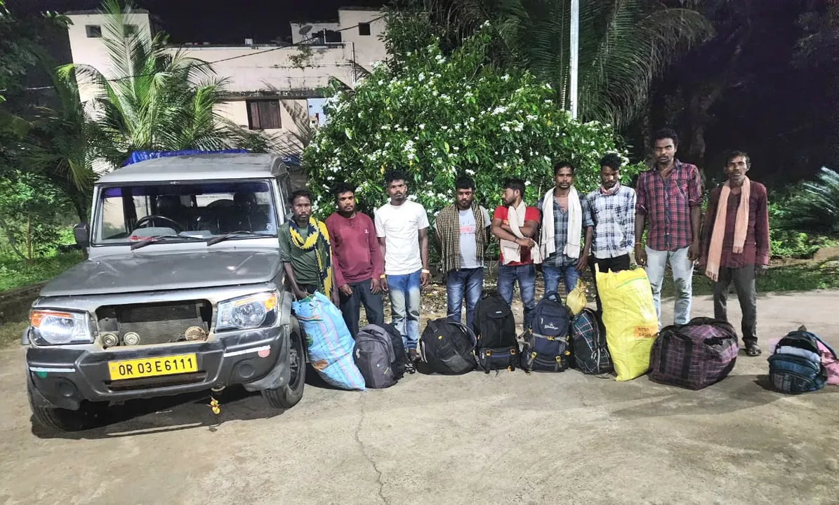  ତୁରେକେଲା ଅଞ୍ଚଳରୁ ୯ ଦାଦନ ଶ୍ରମିକ ଉଦ୍ଧାର